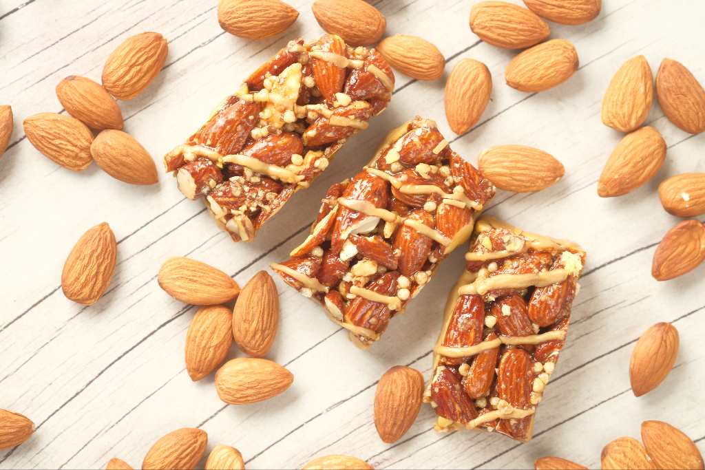 Snacks of almond